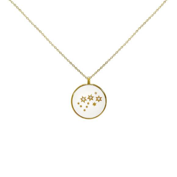 NEW LA SOULA JEWELRY women's scorpio necklace in gold